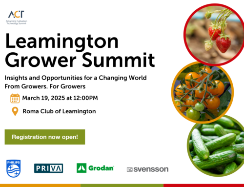 For Growers, By Growers: the ACT Grower Summit returns to Leamington, Wednesday, March 19